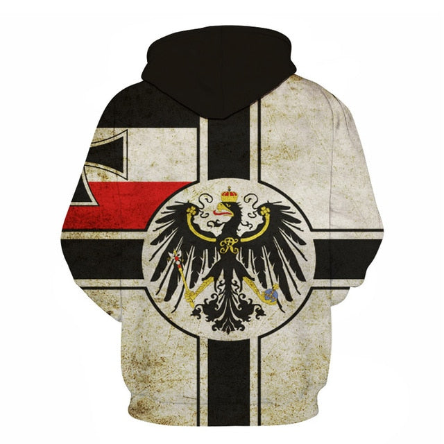 3D Hoodies National flag Canada Hoodies Sweatshirts Fashion Men Women Hoodies Germany/Brazil National flag 3D Hoodie-10